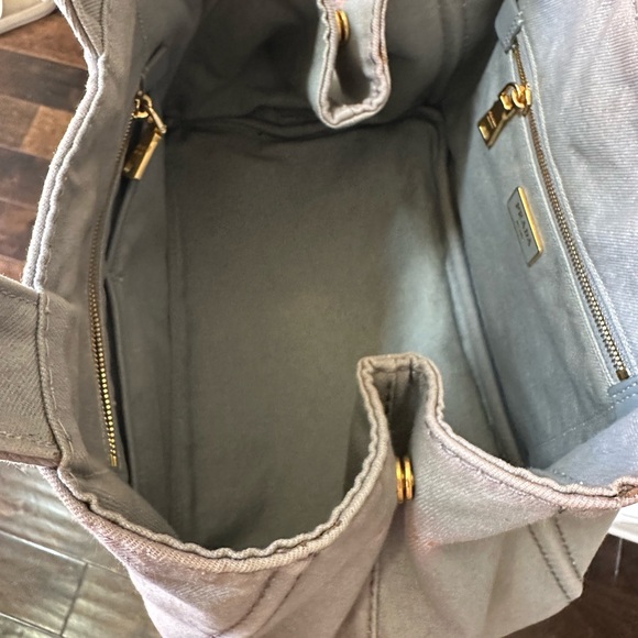 Prada Gray Canvas Tote Bag - Picture 10 of 15